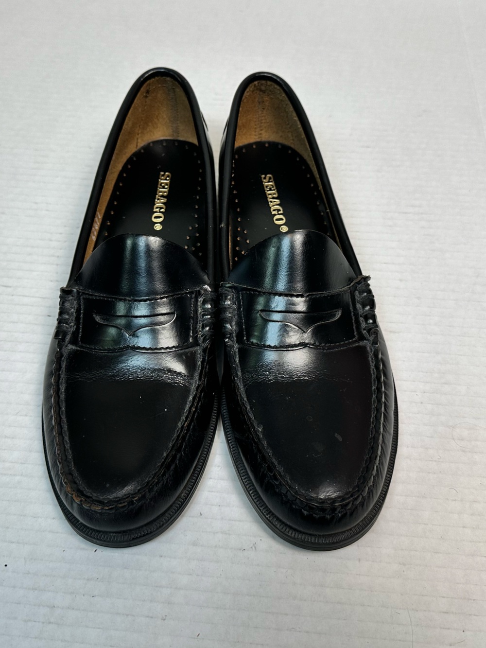Sebago Women's Grandeur Black Leather Loafer Size 9.0